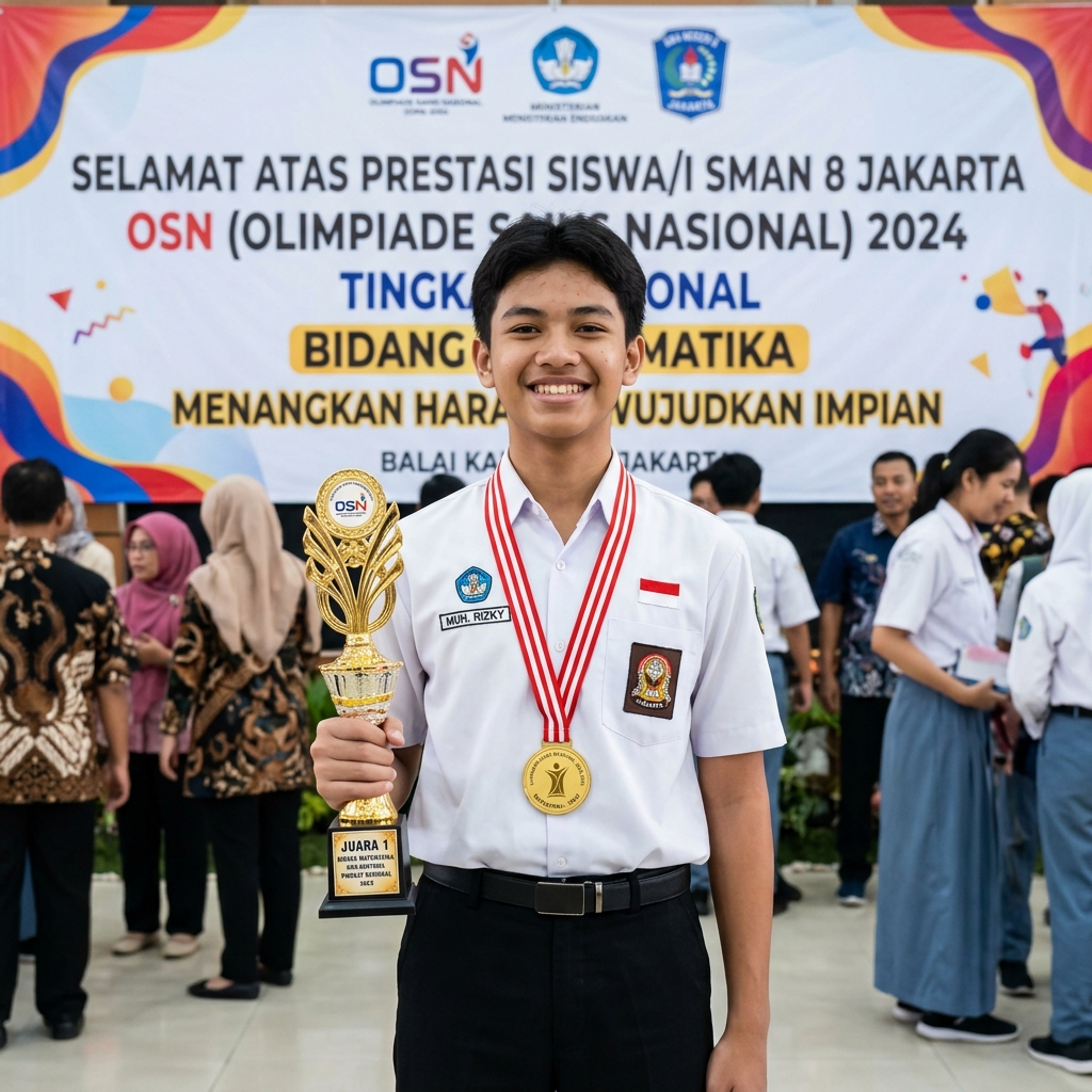 Siswa SMP Indonesia Raih Juara 1 OSN Tingkat Provinsi