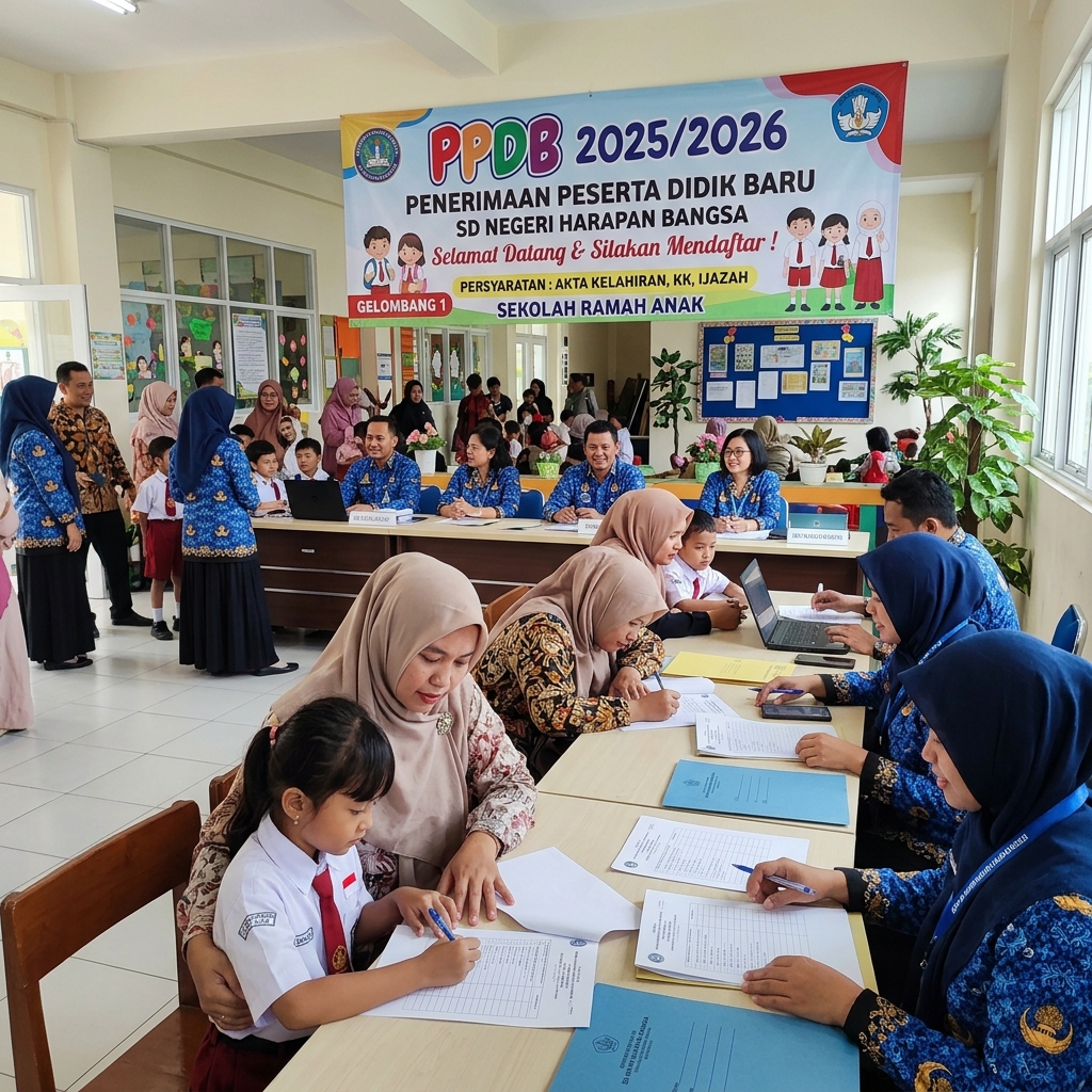 Penerimaan Peserta Didik Baru (PPDB) 2025/2026 Telah Dibuka
